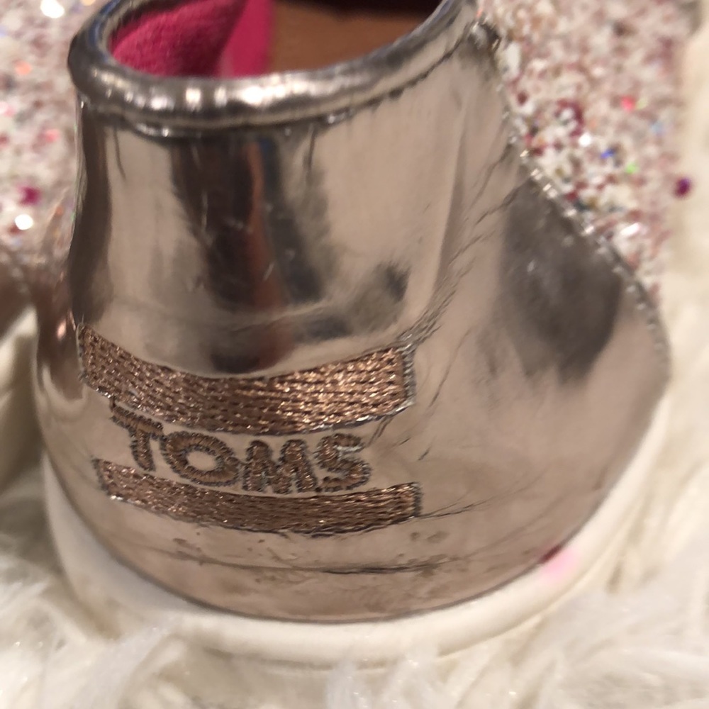 TOMS Candy Cane design slip on. NWOT or box. - Picture 13 of 13